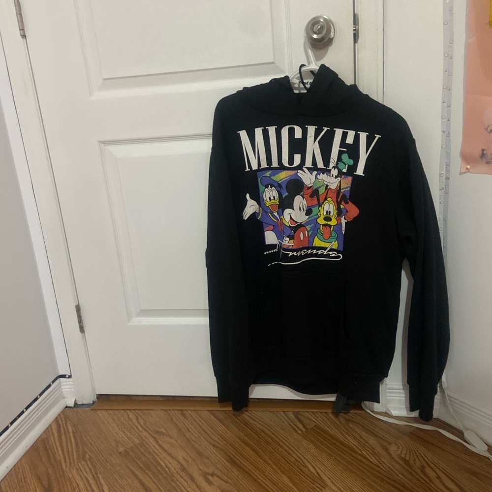 Black Mickey Mouse Hoodie